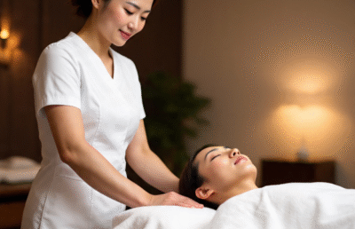 밸런싱차크라마사지의치유와에너지조화