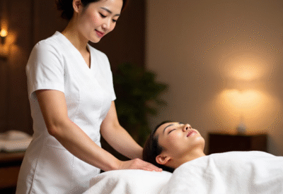 밸런싱차크라마사지의치유와에너지조화